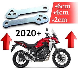 Link prolongador de suspensão CB500x 2022 2021 2020 (modelo novo) dog bone