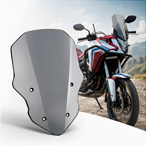 Bolha Fumê Média Nova Honda Sahara 300 2024 2025 2026 2027 parabrisa