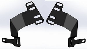 suporte bolha XRE300 nova COM PARAFUSOS e SEM LENTE