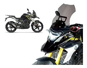 Bolha fumê G310GS + Reforço Bolha Alta Parabrisa BMW g 310 gs