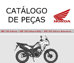 Catálogo de Peças Honda Sahara 300 2024 2025 2026 (arquivo digital PDF)