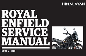 Manual em INGLÊS de serviço manutenção (livro digital) da Royal Enfield Hiamalayan 450 2024 2025 2026