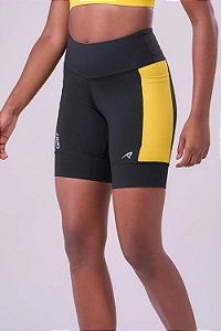 Bermuda Grit Bossa 3 Bolsos 18cm-Amarelo Manga
