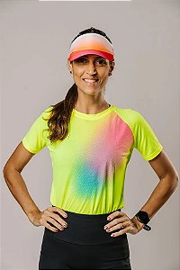 Baby Look Fastpace-Amarelo com Degradê
