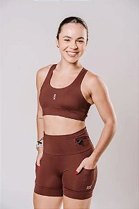 Short Fastpace-FP Cacau com Regulador