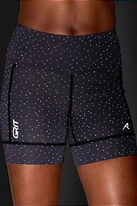 Bermuda Grit Bossa 3 Bolsos 15cm Reflect-Preto