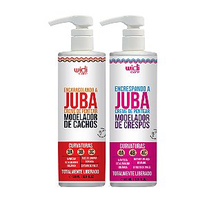 Juba Encrespando 500ml + Encaracolando 500ml Widi Care