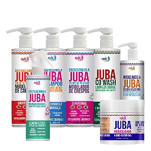 Kit Encrespando Encaracolando Bruma Higienizando Juba Widi