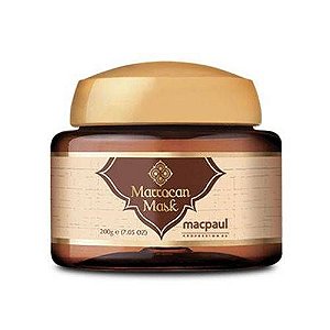 Máscara Marrocan Oil 200g Óleo De Argan macpaul