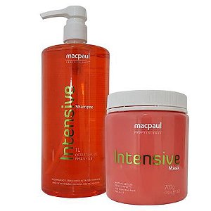 Shampoo 1000ml + Máscara Intensive Macpaul 700g