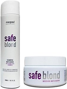 Shampoo 300ml + Máscara Safe Blonde 250g
