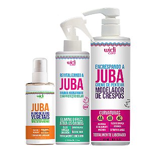 Kit Técnica Loc Blend, Bruma, Creme Encrespando Widi Care Juba