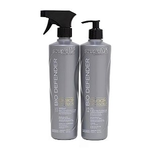 Kit Soupleliss Bio Defender 2 Passos Queratina Líquida + Gel