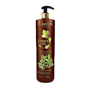 Shampoo Preparador Organic Liss Antiresíduos Soupleliss 1 Litro