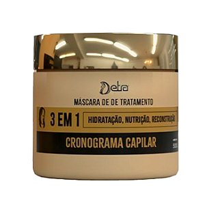 Detra Hair Máscara Cronograma Capilar 3 em 1 500g