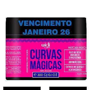 Widi Care Curvas Mágicas Máscara Hidro-Reconstrutora 300g