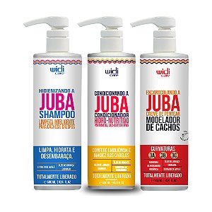Kit Widi Juba Condicionador, Shampoo, Encaracolando 500ml