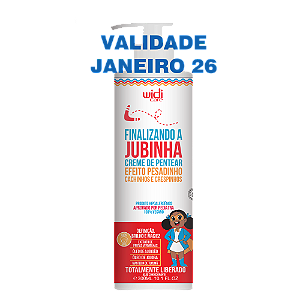 Finalizando a Jubinha Creme de Pentear Efeito PESADINHO - Widi Care