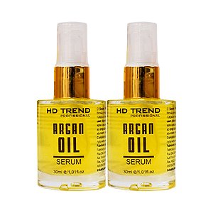 Óleo de Argan Oil 30ml HD Trend Kit 2 unid