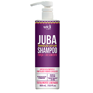 Widi Care Shampoo Juba Transição Capilar Lançamento 500ml