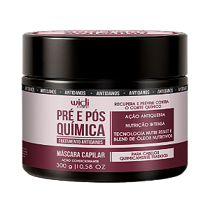 Widi Care Pré e Pós Química Máscara 300g