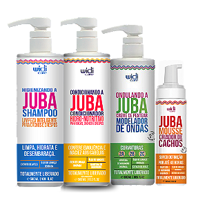 Kit Widi Care Ondulando Juba Shampoo Condicionador Mousse