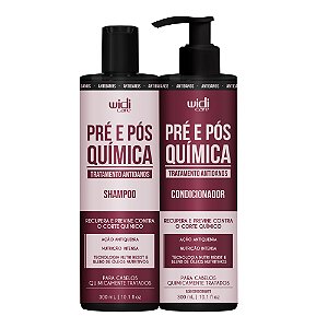 Kit Widi Care Pré e Pós Química Shampoo + Condicionador