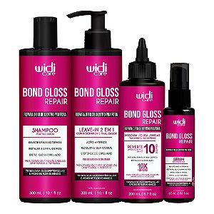 Kit Widi Care Bond Gloss Repair Linha Completa