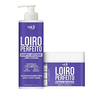 Kit Widi Care Loiro Perfeito Shampoo + Máscara Matizadora