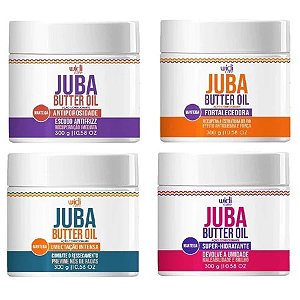 Kit Widi Care Juba Butter Oil 4 Máscaras 300g