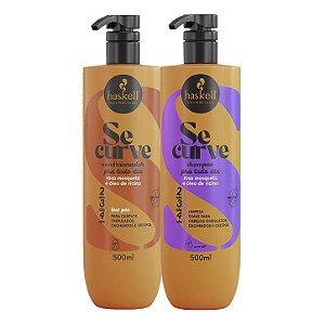 Kit Haskell Se Curve Shampoo, Condicionador