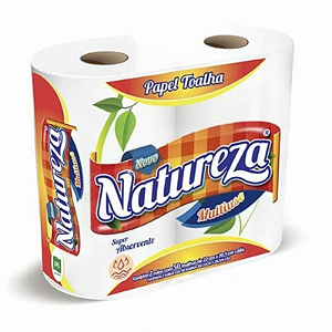 Papel Toalha para Cozinha FD Natureza pct com 2 unid