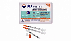 Seringa Descartável 01 ml com Agulha 8 X 0,3 BD Ultrafine pct com 10 und