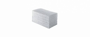 Fibra Branca Limpeza Uso Leve Bettanin pct 10 com unid