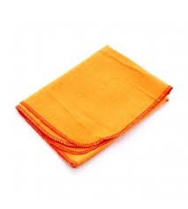Flanela de Limpeza Laranja 28x58 cm Antipoeira