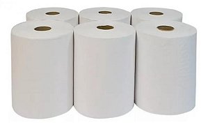 Papel Toalha Celulose Bobina 20 x 150 24G Europel pct 6