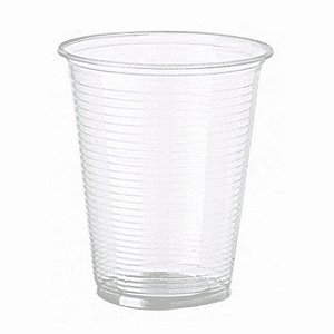 Copo Plástico Descartável Copaza 300 ml – Transparente – Pacote com 100 Unidades