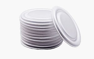 Tampa Marmitex de Isopor 500 ml Total Plast 2x50