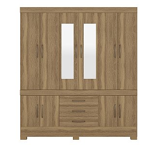 DORM. GUARDA ROUPA BERLIM COM ESPELHO