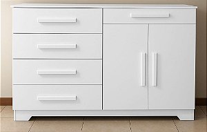 DORM. CÔMODA MADRI BRANCA