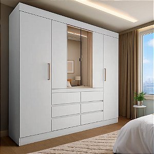 DORM. GUARDA ROUPA CADIS BRANCO