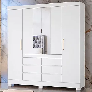 DORM. GUARDA ROUPA CADIS BRANCO
