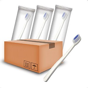 50 Escova de Dental Cerdas Macias Firme Hotel Motel Pet SPA