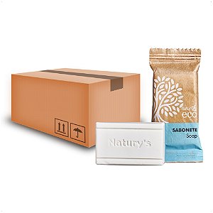 100 Sabonete Barra 15g Naturys ECO  Ecologico Hotel Motel