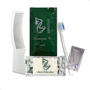50 Sabonete Shampoo 2x1 Escova E Creme Pente Motel Hotel Spa