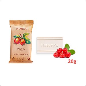 100 Sabonete Pitanga 20g Retangular Hotel Motel Pousada SPA