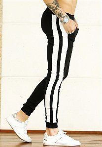 Calça Jogger Listrada