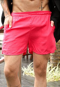 Shorts Viscolinho Pink