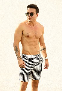 Shorts Viscose Listrado