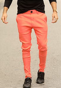 Calça Skinny Coral